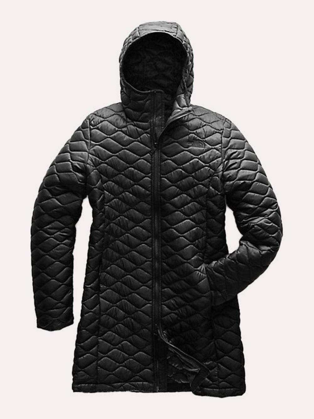 The North Face Thermoball Women's Quilted Hooded Coat - Black